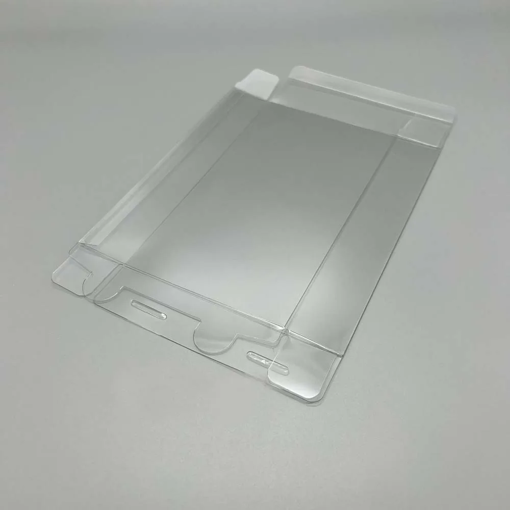 Clear transparent box For PS2 Double-disc bundled limited edition game  Display storage PET  Box