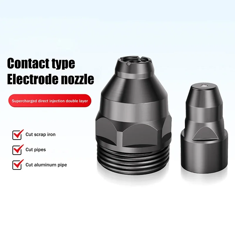 Kit Obor Pemotong Plasma P80, Nosel dan Elektroda, Desain Pemotongan Besi Bekas, Penghapusan Cepat Gas dan Terak Las, Alat Penyolderan