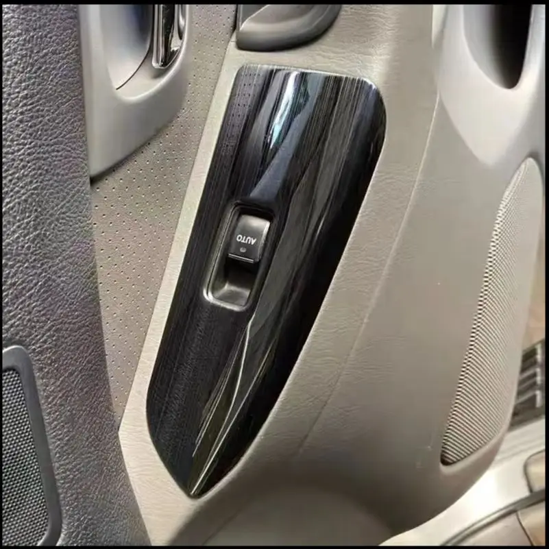 

For Toyota Land Cruiser Prado LC120 FJ120 2003~2009 Window Lift Switch Button Control Panel Cover Trim Car Styling Accessories