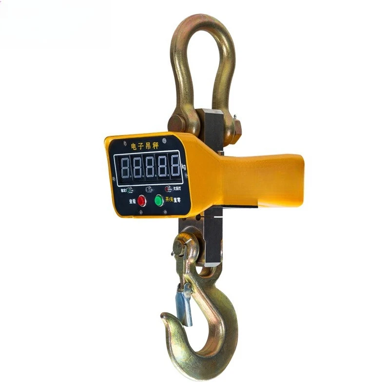 

Electronic lifting scale 1 ton Hook scale 3T5T10T3 tons Electronic 5t10 tons