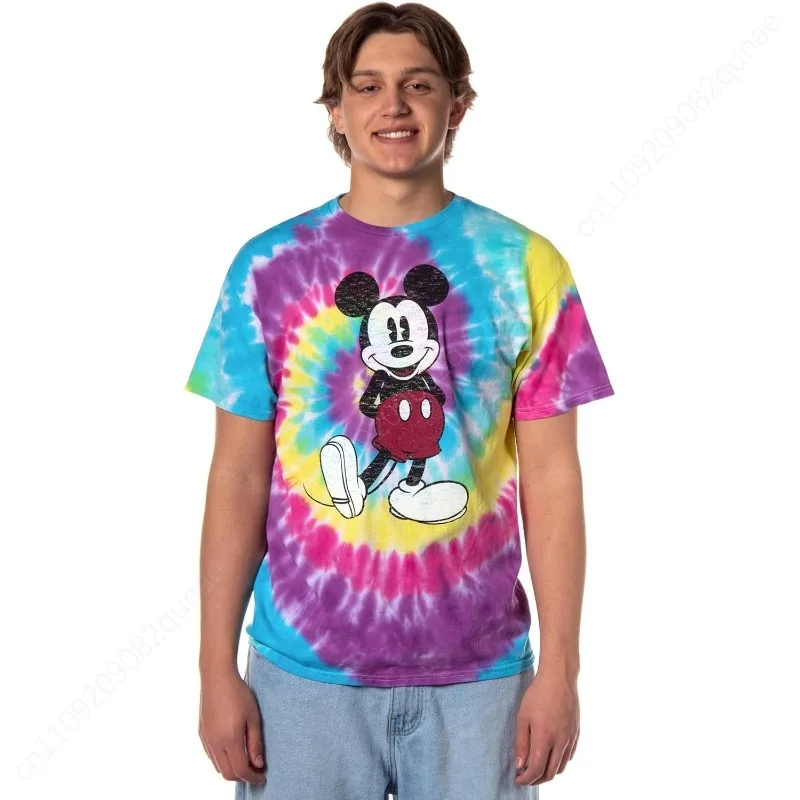 Disney Men's Full Size Mickey Mouse Distressed Look T-Shirt