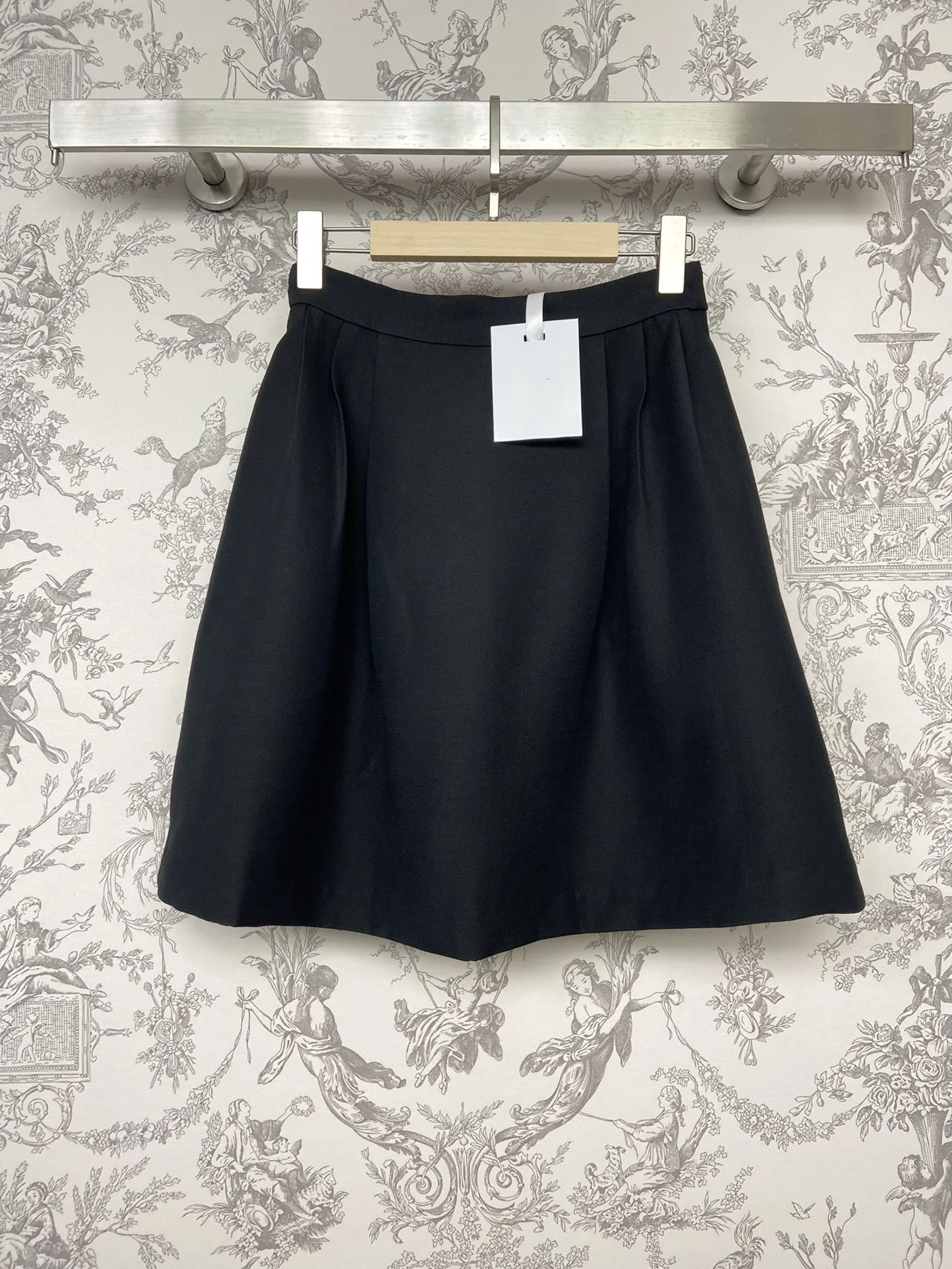 2024 Women's Clothing Loose skirt with symmetrical pleated waist and hands Spring Summer New 326