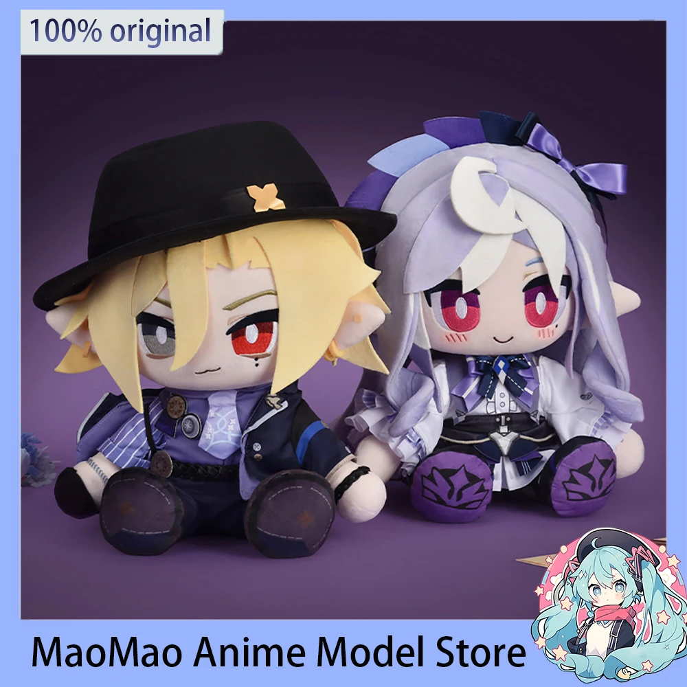 Original Zenless Zone Zero Anime Peripherals Doll Vivian Banshee Hugo Vlad Plush Doll 35CM Collectible Cute Kawaii Toy Figures