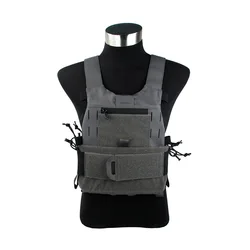 TMC ASPC Advanced Slim Plate Carrier Airsoft Tactical Vest Wolf Grey TMC3385