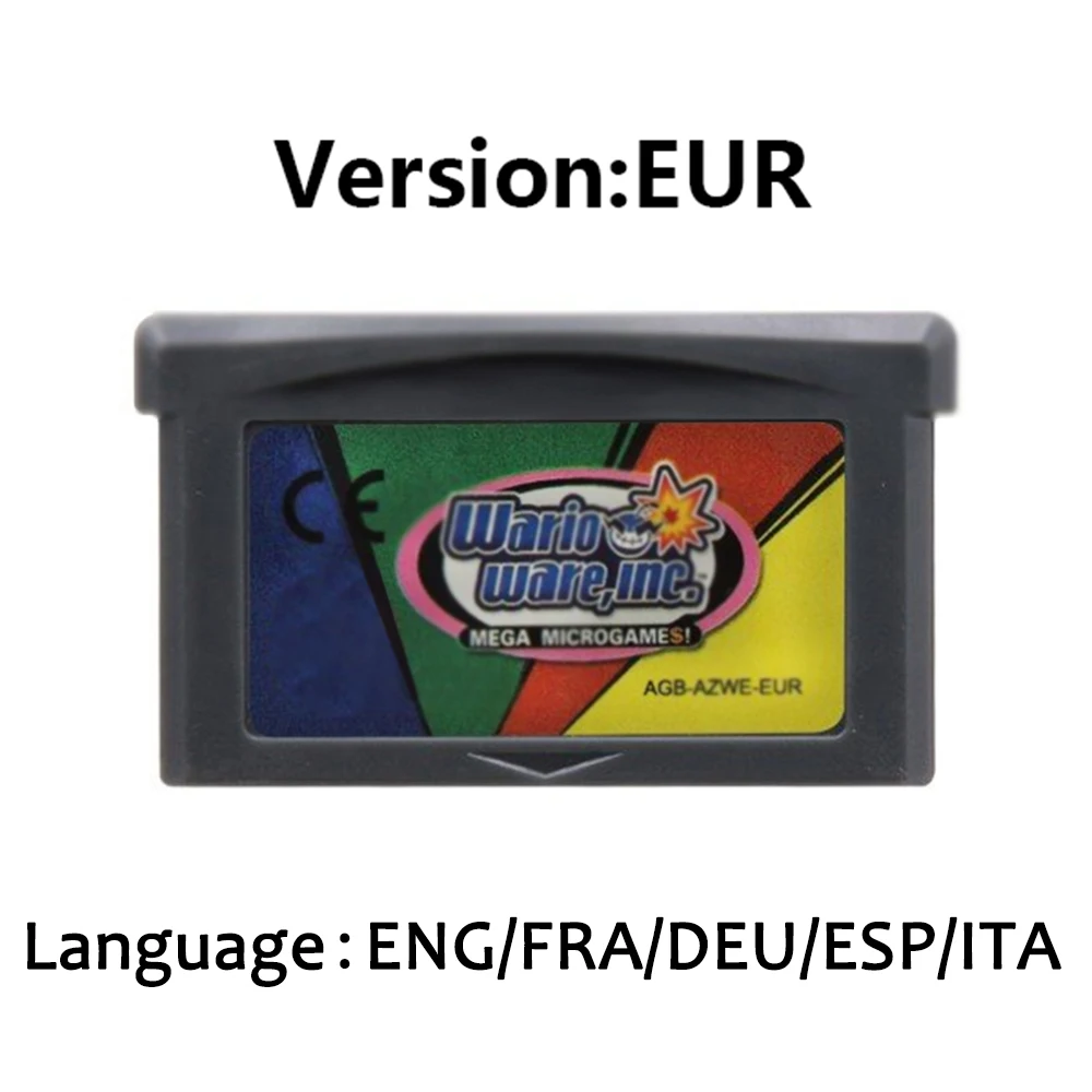 GBA-Spielkassette, 32-Bit-Videospielkonsolenkarte, Serie Super Advance Super Bros Kart für GBA/SP/DS – Detail 9