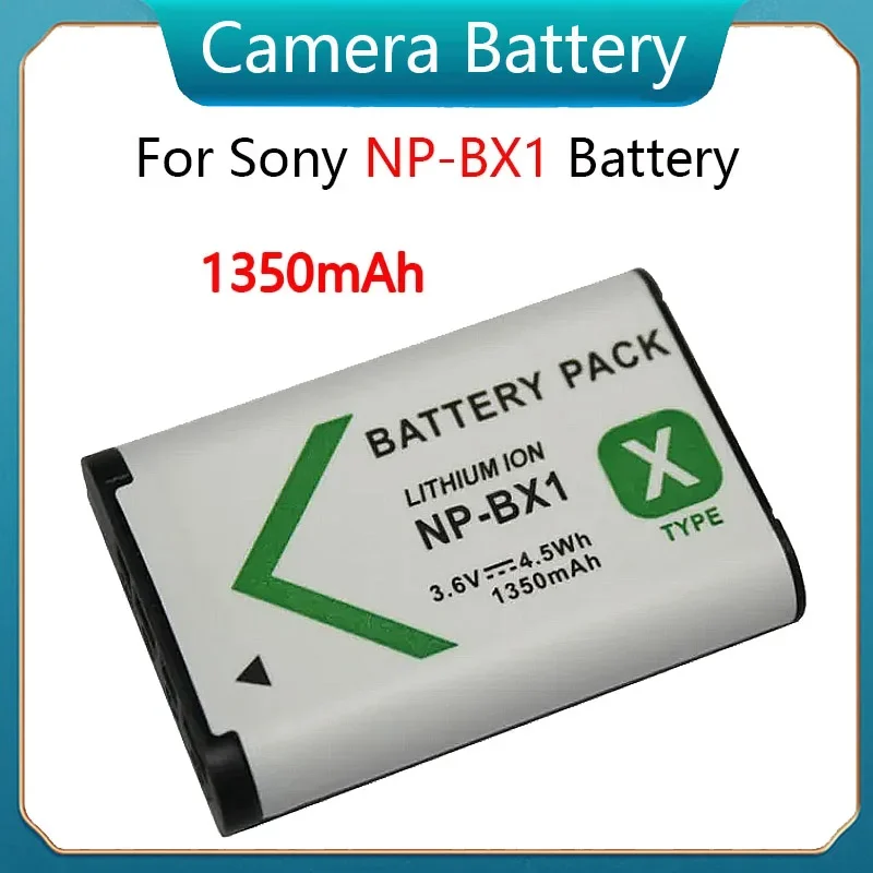 

1350mAh NP-BX1 NP BX1 Battery for Sony DSC RX1 RX100 M3 M2 RX1R GWP88 PJ240E AS15 WX350 WX300 HX300 HX400 Camera Battery