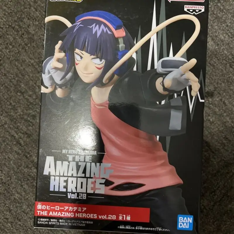 In Stock My Hero Academia Jiro Kyoka Bandai Banpresto The Amazing Heroes Vol.28 Original Action Figure Figurine Ornaments