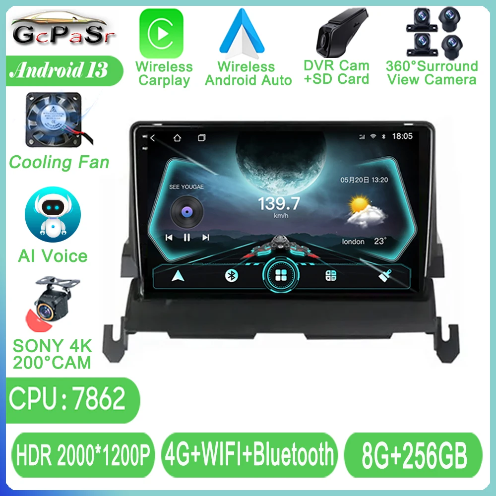 

Android Auto For DODGE Journey 2009 2010 2011 2012 Car Radio Multimedia Video Player GPS Navigation WIFI Dash Cam No 2Din DVD