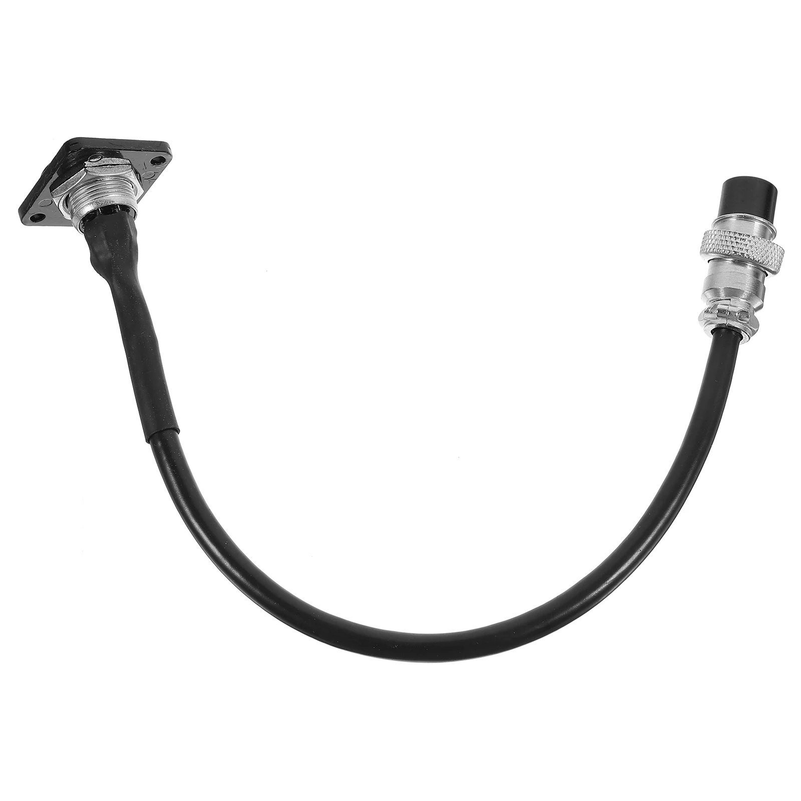 

Conference Microphone Connection Cable Black Male Female Audio Cable D Type Round Hole Metal Eight Pin Reliable Signal