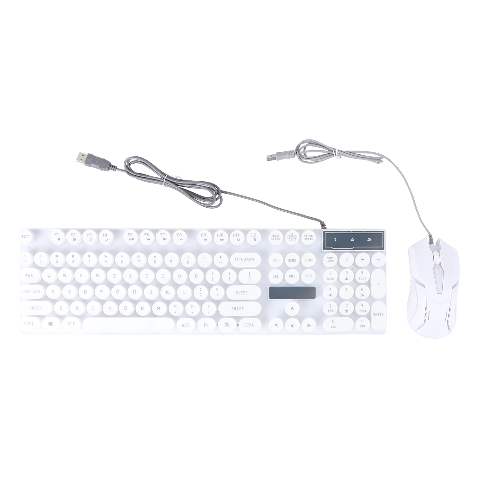 

1 set 1 Set Rgb Backlit Gaming Keyboard Mouse Combo Suspension Waterproof Mechanical Feel Ergonomic Computer Accessories Usb
