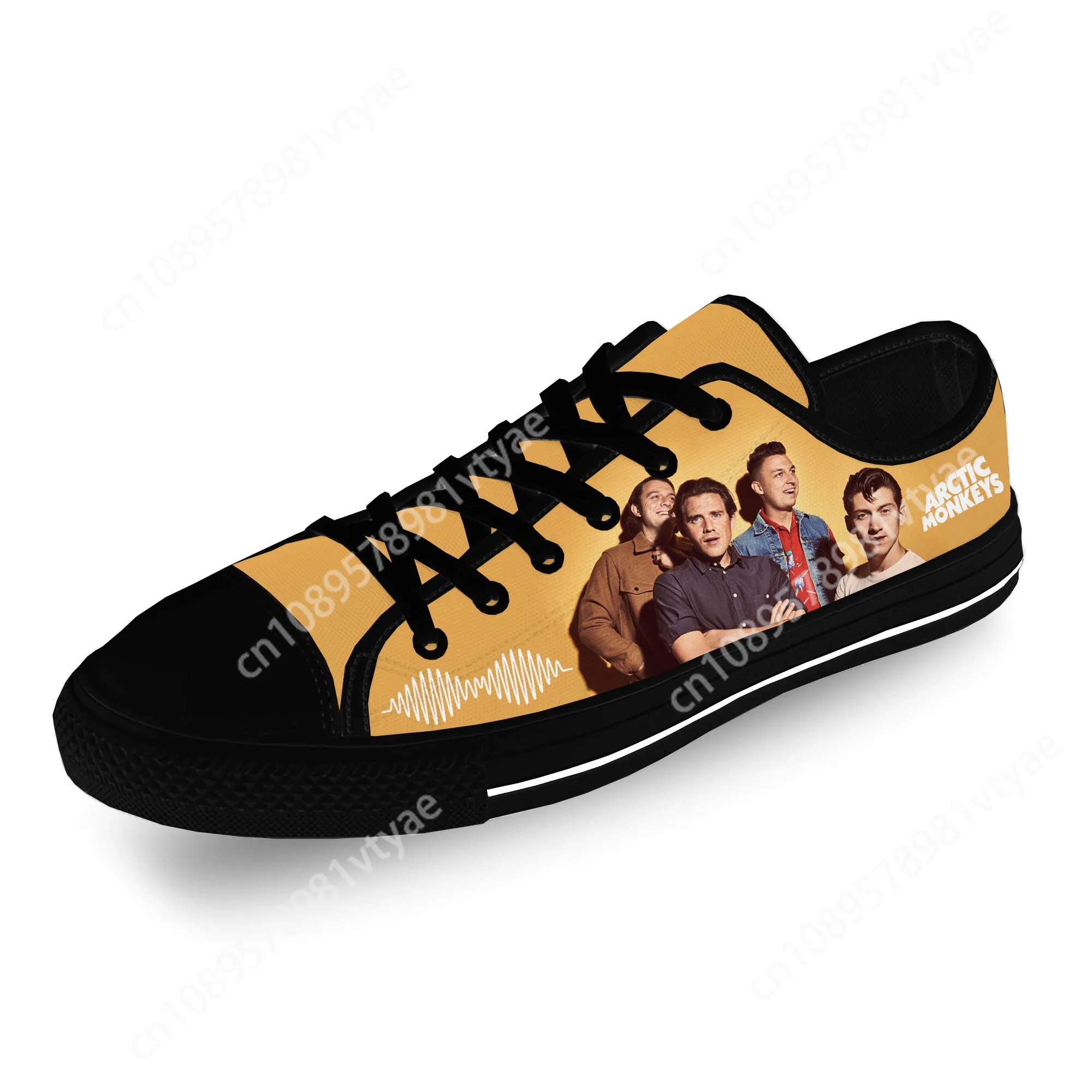 

Arctic Monkeys Low Top Sneakers Mens Womens Teenager Casual Shoes Canvas Running Shoes 3D Print Breathable Lightweight shoe