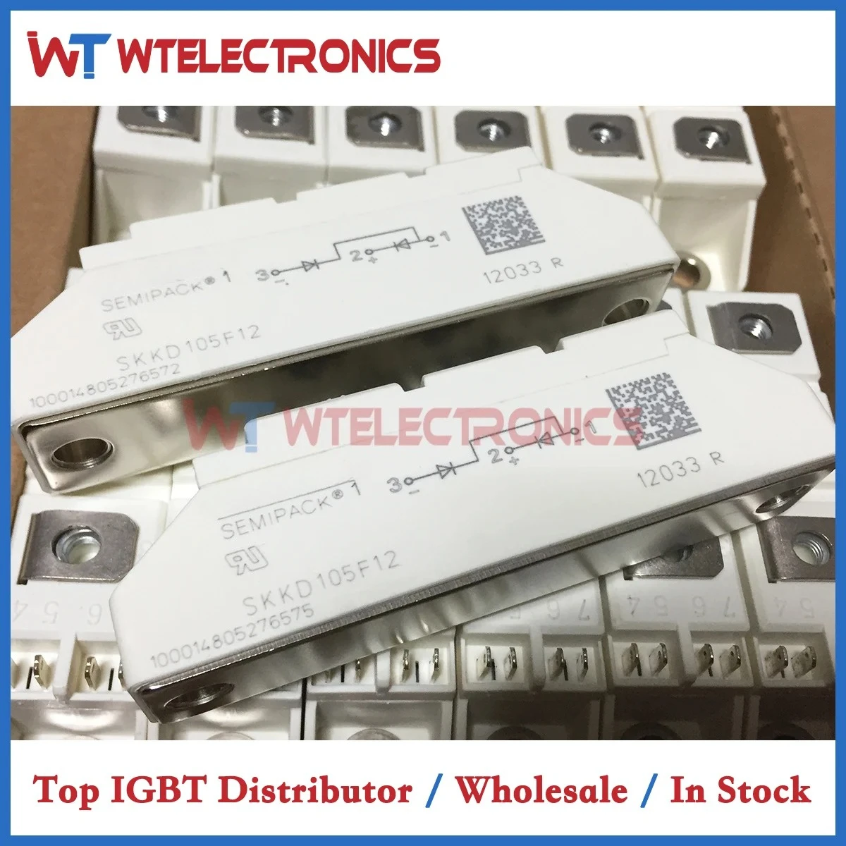 

SKKD105F12 Original SEMIKRON SKKD 105F12 IGBT Module SKKD 105 F12 New