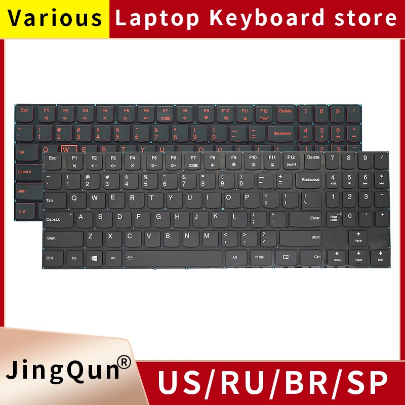 Nowa podświetlana klawiatura do laptopa Lenovo Legion Y530 -15ICH Y7000P-1060 Y7000-2019 Y540-15IRH Y540-17IRH Y545-PG0