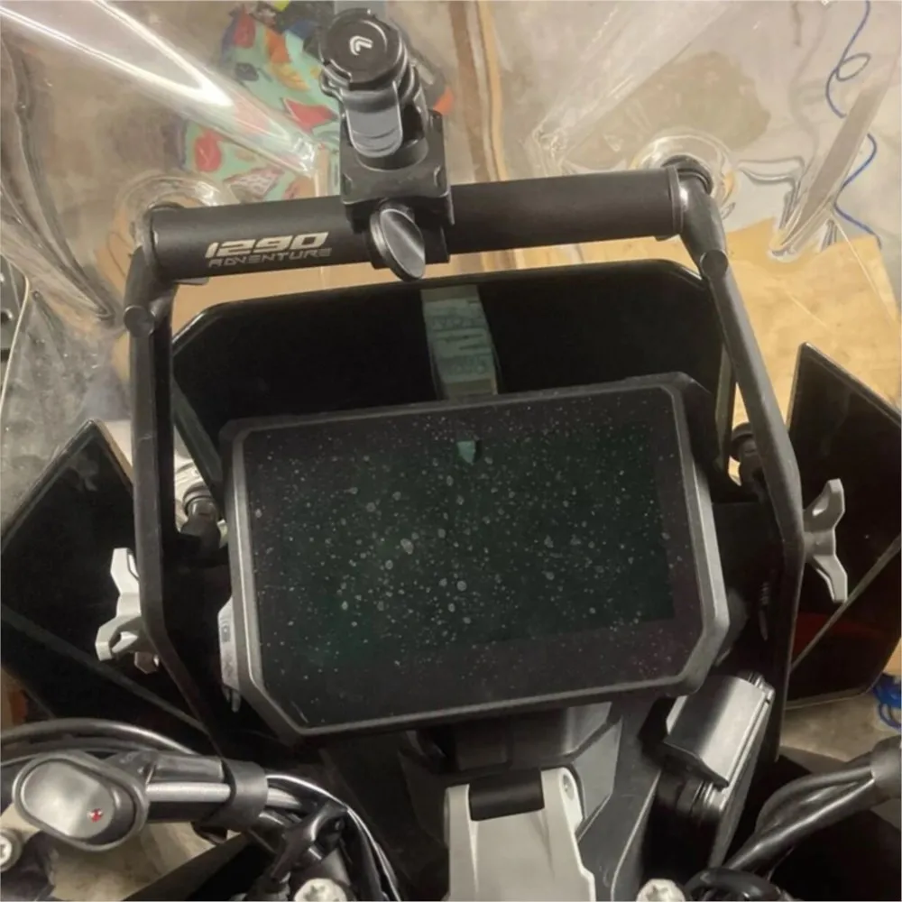 

2025 For KTM 1290 Super Adventure S R 2017-2024 Motorcycle 12MM 22MM GPS Smart Phone Navigation Mounting Bracket Adapter Holder