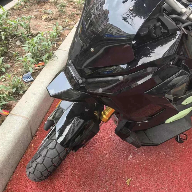 الجبهة الأنف هدية منقار موسع القلنسوة حامي لهوندا XADV750 2025 2026 دراجة نارية الجبهة سبويلر الملحقات