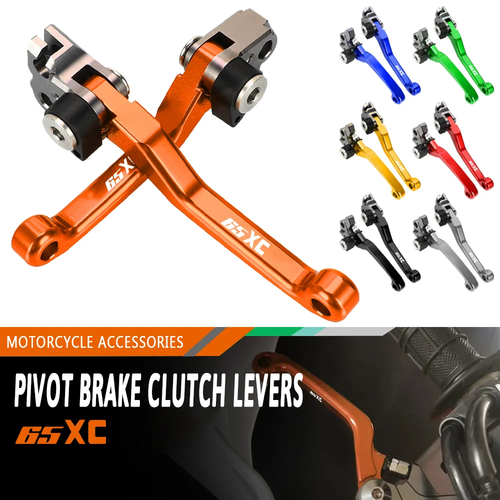 65-XC 2014 2015 2016 2017 2018 2019 2020 Motocross Pivot Dirt Bike Brake Clutch Levers Handle Lever CNC For KTM 65XC 65 xc XC65