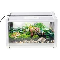 Reptile Cages Lizard Tank Escape-Proof Ventilated Habitat Feeding Portable Playpen For Turtle Spider Snake Frogs Animal Snails