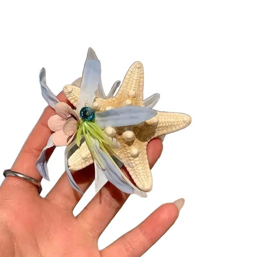 للارتداء اليومي إكسسوارات الشعر اللطيفة إكسسوارات صور الشاطئ 24 * 15 * 4 سم إكسسوارات الشعر الملونة للارتداء اليومي