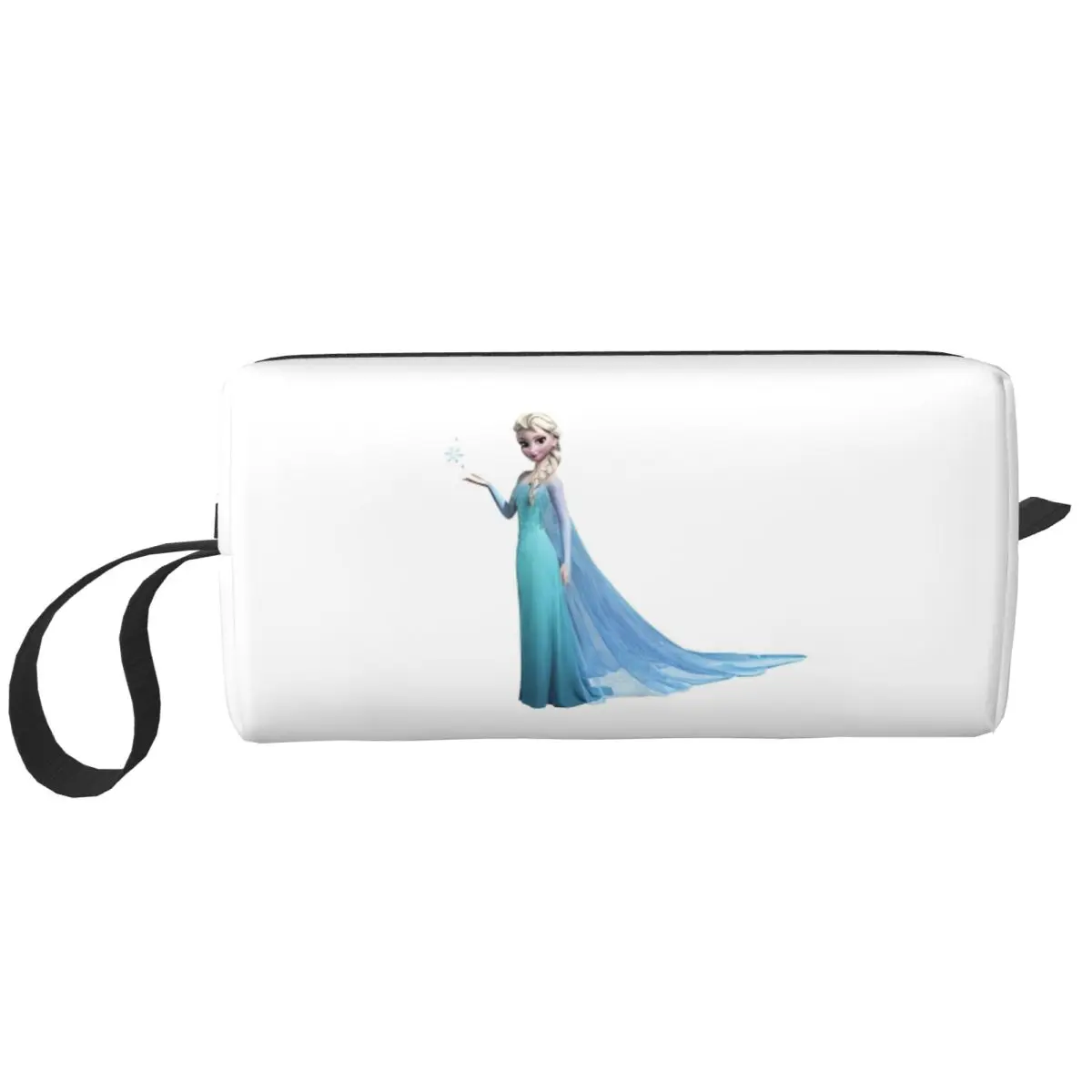 Frozen Elsa Princess Snow Queen Cartoon Large Makeup Bag Beauty Pouch Travel Cosmetic Bags Organizer for Unisex