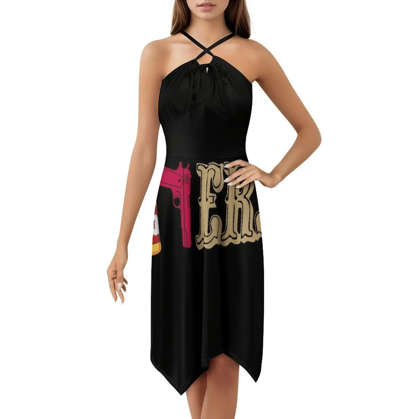 خليج سان فرانسيسكو كرة القدم عصابة Sf 415 بوهو شيك فستان أنيق موضة شاطئ حفل زفاف ثوب موثوق به #5