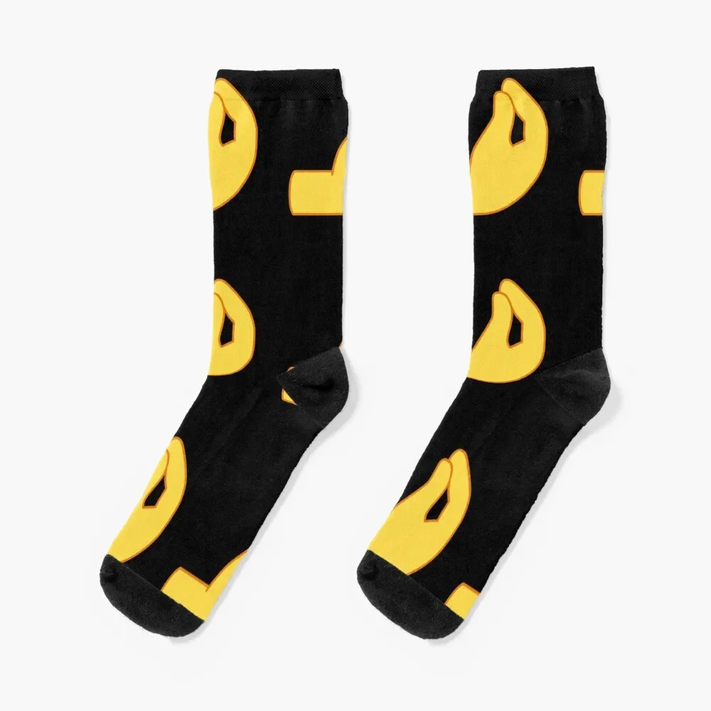 

Funny Italian Hand Gesture: Ma Che Cazzo Socks summer with print Designer Man Socks Women's