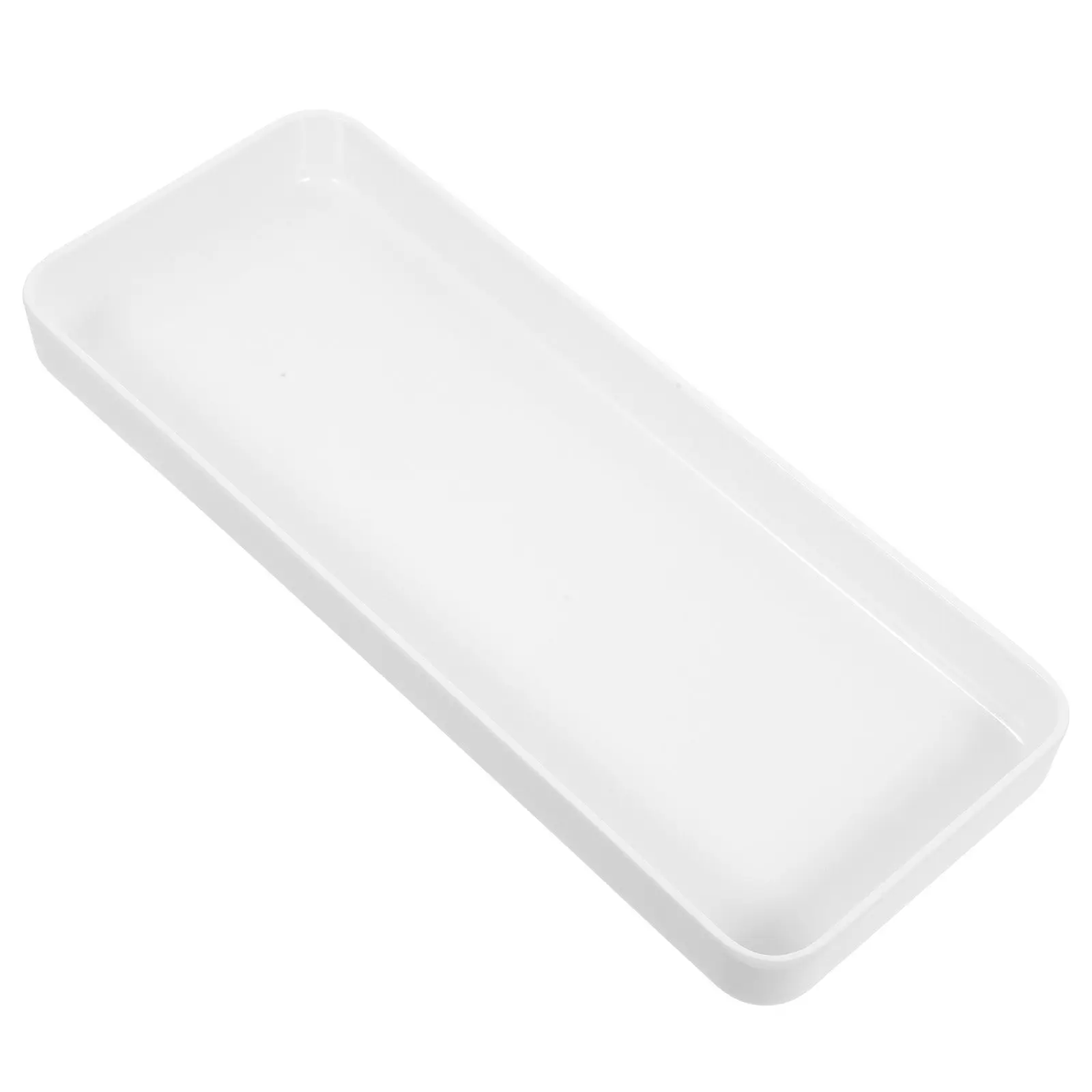 Bathroom Desk Vanity Tray Toilet Tank Organizer Jewelry Storage Plate Simple Desktop Organizing Storage Plate view 3
