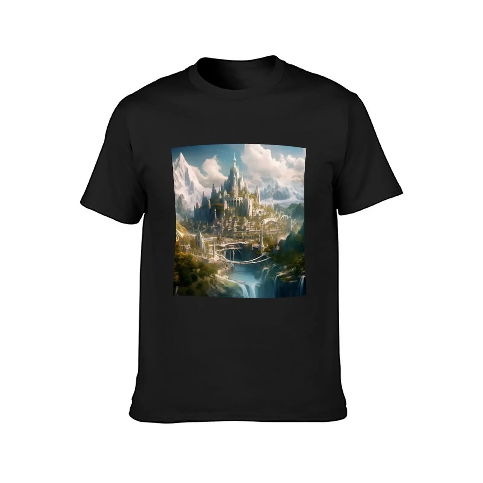 The Hidden Kingdom of Gondolin T-Shirt anime plus sizes vintage oversizeds funny t shirts for men