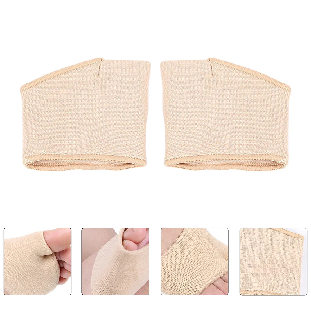 

2 Pcs Cushions Silicone Insole Shoe Insoles High-heeled Front Pad Non-slip Pads