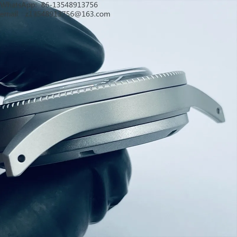 Modified case watch NH35 movement full luminous ceramic outer ring