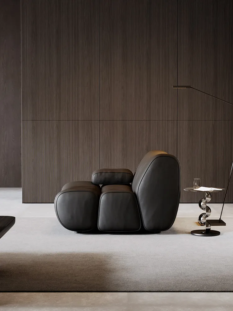 

Modern living room balcony sofa chair casual single seat sofa designer single chair