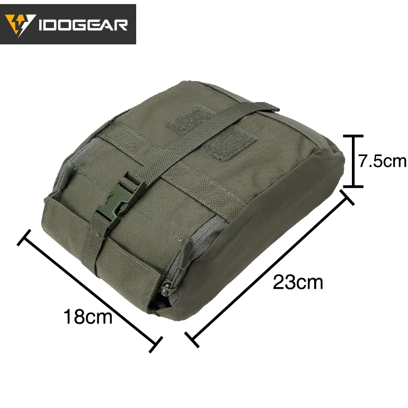 IDOGEAR Tactical GP Pouch MOLLE  General Purpose Pouch Multi-Function Sport Utility Pouch 35109