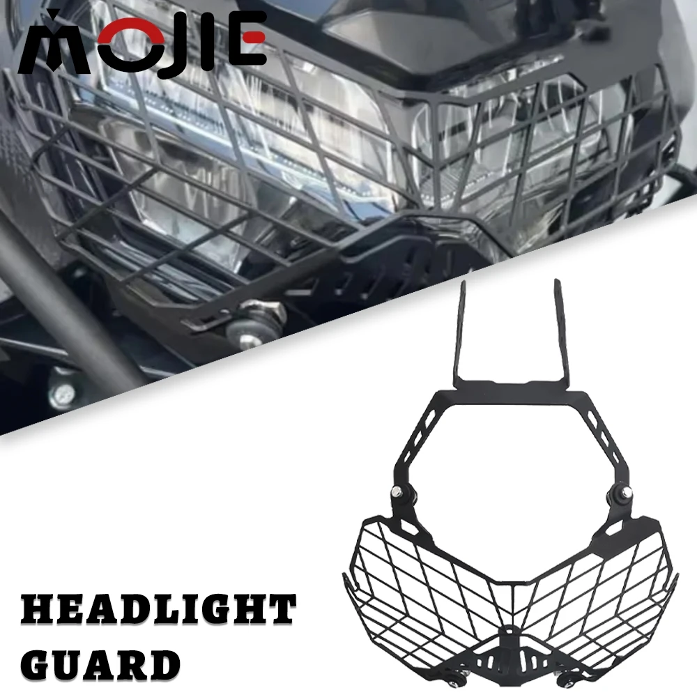 KLR 650 Front Headlight Guard Cover Protector Headlamp Protection Grille For Kawasaki KLR650 ADV Adventure 2021 2022 2023 2024