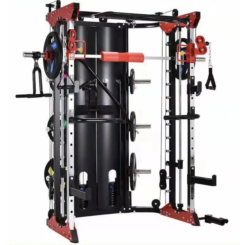 

Gym Equipment Strength Fitness Mutli Function Station Power Rack Multifunctional Smith Machine