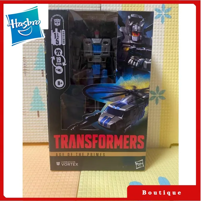 Em estoque Hasbro Transformers brinquedosAge Of The Primes Deluxe Class Combaticon Vortex Cybertron Autobots Figuras de ação colecionáveis