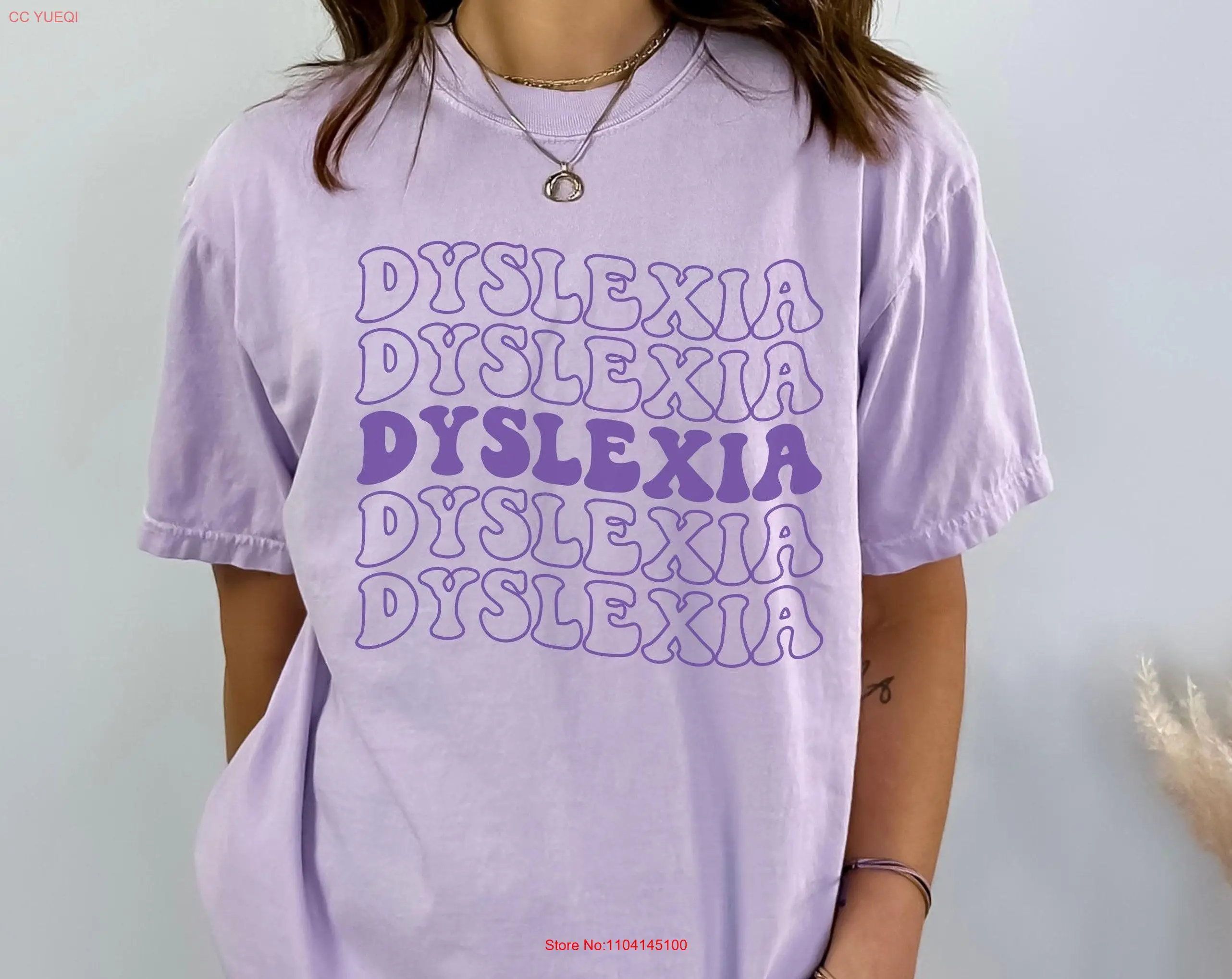 Comfort Colors Dyslexia T Shirt Squad Awareness For Teacher Reading Team long or short sleeves