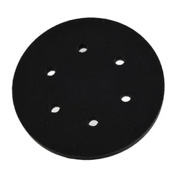 1PC Interface Pad 6 Inch 6 Holes Hook And Loop Soft Sponge Cushion Buffer Pads For Sanding Disc 150mm Orbital Sander Pads