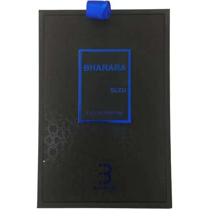 

Bharara Bleu Eau De Parfum 3.4Oz/100Ml Fresh Citrus Woody Men's Fragrance with Travel Spray