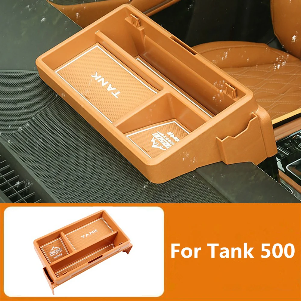 

Car Dashboard Storage Box Center Console Storage Box For Great Wall Tank 500 2022 2023 2024 Interior Modification Accessories ﻿