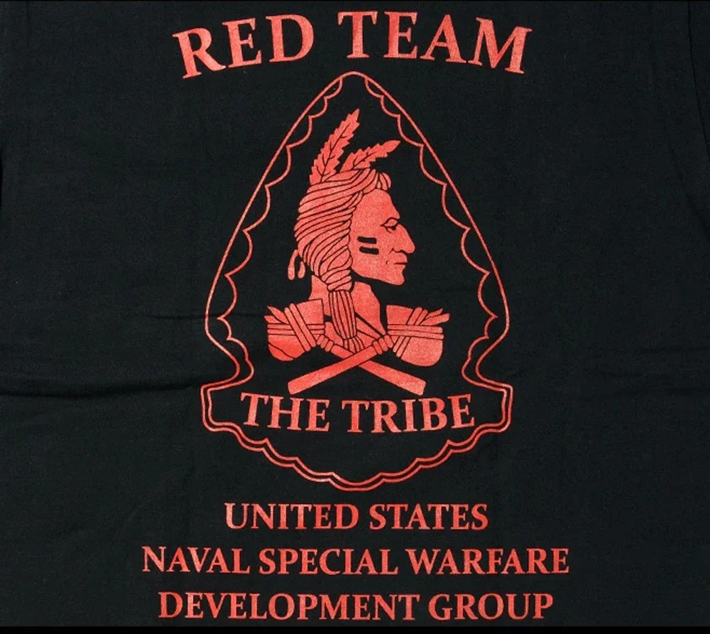 Naval Seals NSWDG Seal Team 6 The Tribe Red Squad T-Shirt 100% Cotton O-Neck Short Sleeve Summer Casual Mens T-shirt Size S-3XL