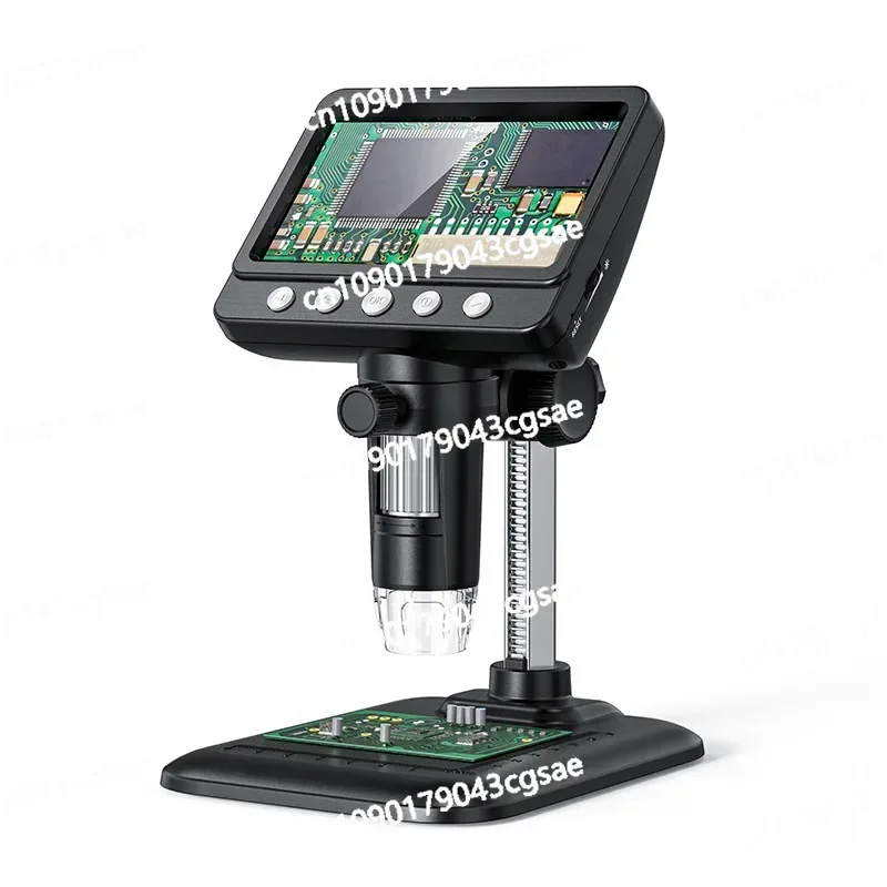 Digital Microscope, Electron Microscope High Definition Mobile Phone Repair Microscope, Ultra Clear Screen Microscope