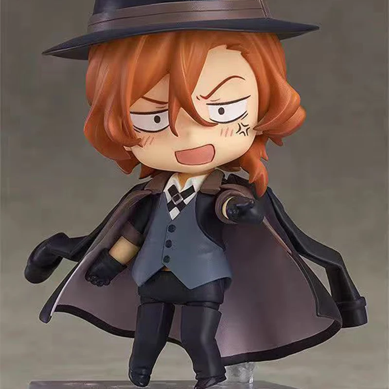 Anime bungo cães vadios figura 676 nakahara chuya nendoroid gsc dazai osamu estatueta 2348 q versão modelo pvc coleção brinquedo presente