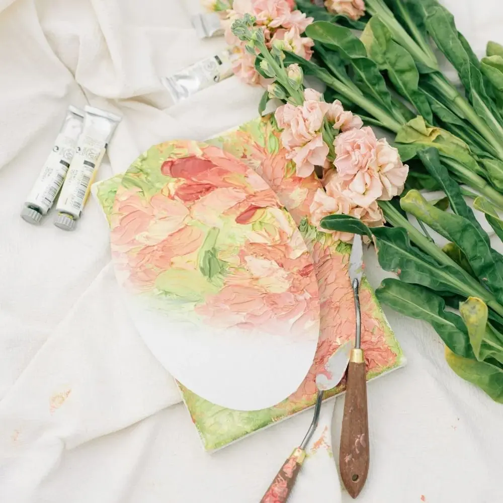 

Painting Supplies Blank Oval Oil Canvas Wooden Thicken Painting Board Cotton Multi Size Drawing Board Oil Paint