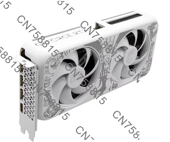 Discrete graphics card for gaming, RTX5060 8G white desktop computer