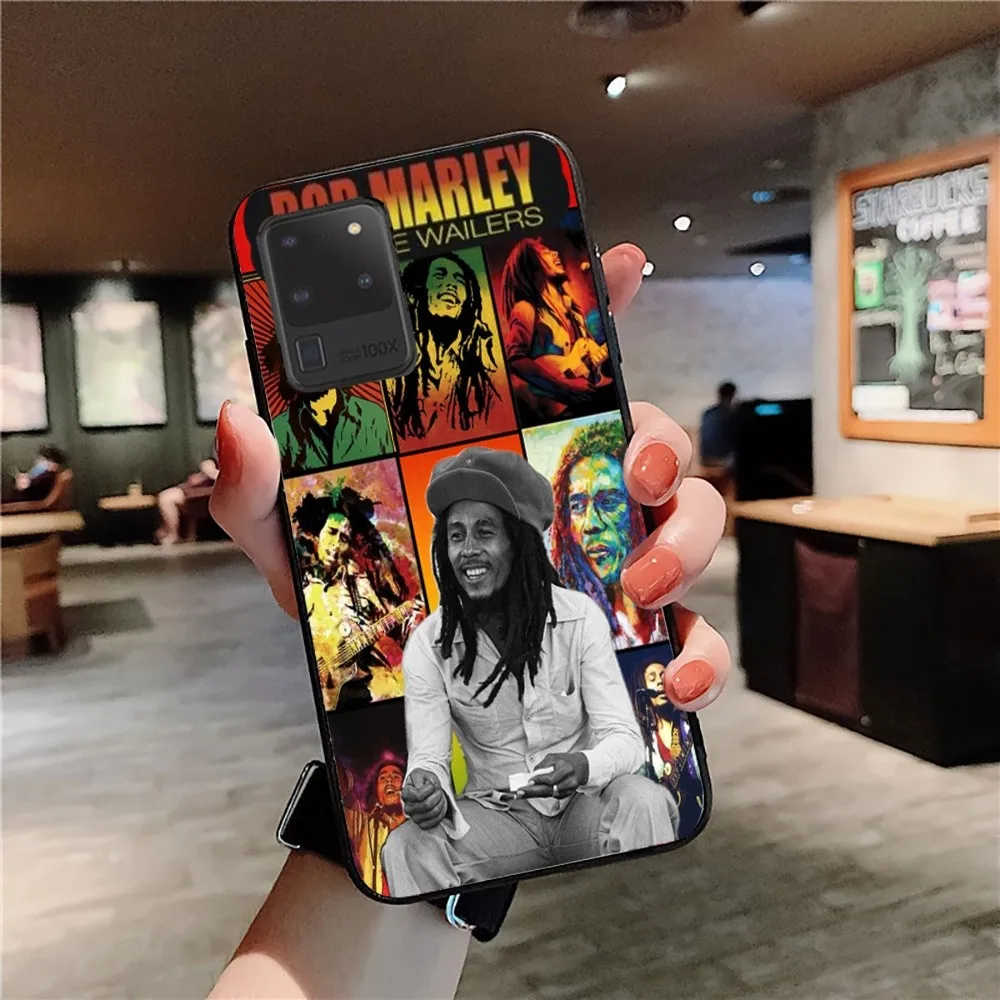 Reggae Wailing Wailers Bob Marley Phone Case For Samsung S 9 10 20 21 22 23 30 23 24 plus lite Ultra FE S10lite Fundas