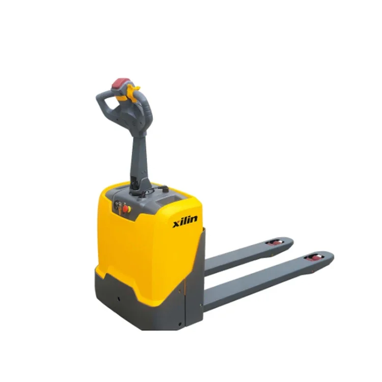 

Xilin 2000kg 2ton 4400lbs fully powered electric walkie pallet truck with small turning radius