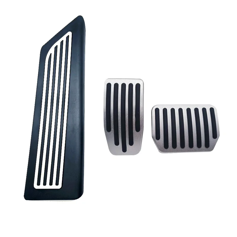 Edelstahl Anti-Rutsch Pedalabdeckungen für Tesla Model 3 Highland & Model Y Juniper 2024-2026 Rutschfeste Brems- & Gaspedalabdeckung – Detail 4