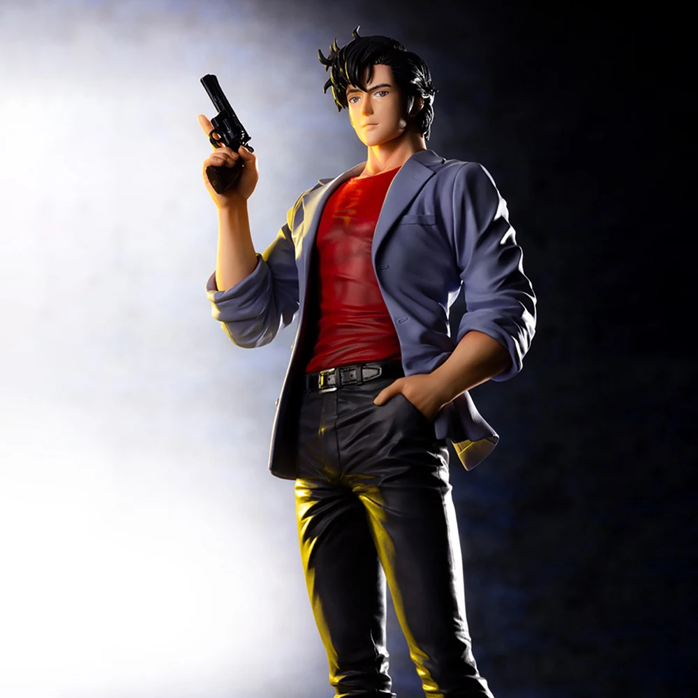 In Stock Kotobukiya ARTFX J City Hunter: Angel Dust Ryo Saeba (Reissue) 1/8 Scale 245mm Exquisite Anime Action Figure Model Toys