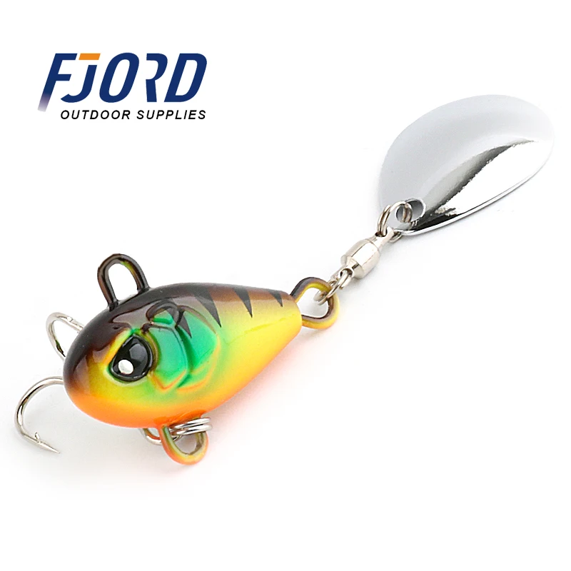 FJORD Schwanz Spinner Köder 7g 10,5g 14g 21g Angeln Locken Vib Metall Casting Shore Jig Löffel angeln Künstliche Köder Zubehör