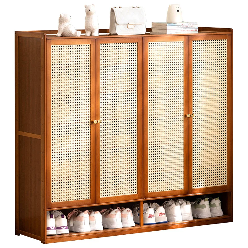 Simple Dustproof Entrance Storage Shoe Rack Save Space Shoe Cabinet Household Door Multi-layer Shoe Rack