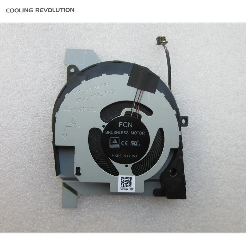 New Original Laptop CPU Cooling Fan For  DELL Latitude 5501 / Precision 3541 CVMC1 FLAN DFS20004053J0T DC28000NXFL 0CVMC1